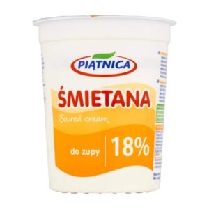 PIATNICA SMIETANA 18% SOUR CREAM (DIARY) 12x400ML