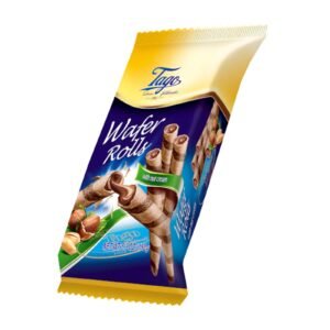 TAGO WAFER ROLLS WITH HAZELNUT FLAVOUR CREAM 30x150G