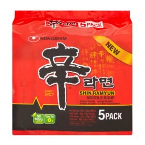 NONGSHIM SHIN RAMYUN MULTI PACK 8x120G