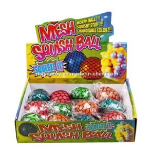 BEYIN TOYS SQUISH BALL 15x1PCS