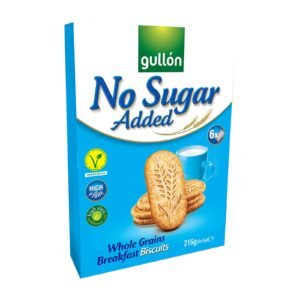 GULLON SUGAR FREE WHOLEGRAIN BREAKFAST BISCUITS 8x216G