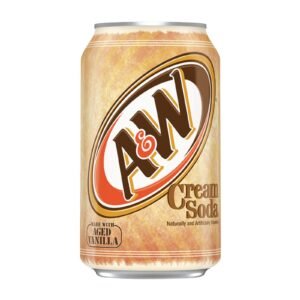 AMERICAN A&W CREAM SODA 12x355ML