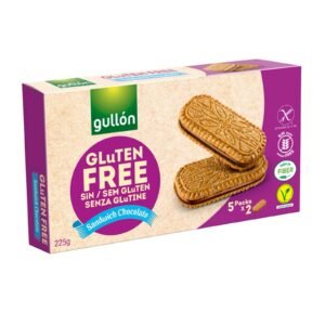 GULLON GLUTEN FREE SANDWICH CHOCO 8x225G