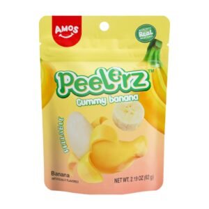 AMOS PEELERZ GUMMY BANANA 12x65G