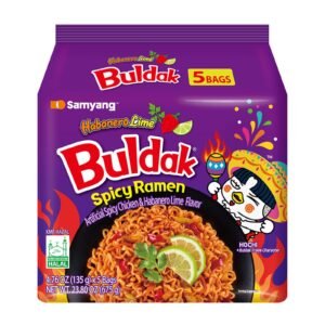 BULDAK HABANERO LIME (5 PACK) 8x700G