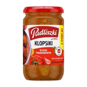 PUDLISZKI KLOPSIKI W SOSIE POMIDOROWYM 8x590G