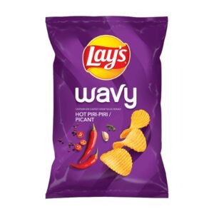 LAYS ROMANIAN WAVY PIRI PIRI 21x115G