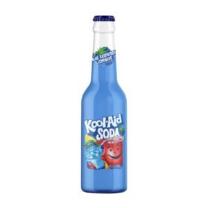 AMERICAN KOOL AID BLUE RASPBERRY SODA 12x355ML