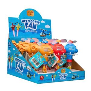 CANDY PARADISE HELICOPTER FAN TOY WITH CANDY 12x1PCs