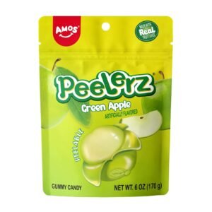 AMOS PEELERZ GUMMY GREEN APPLE 12x65G