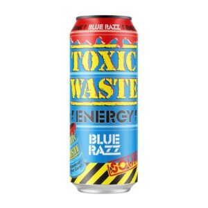 AMERICAN TOXIC WASTE BLUE RAZZ ENERGY 12x500ML