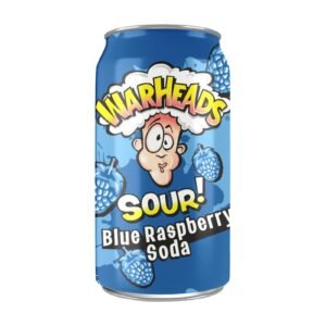 AMERICAN WARHEADS BLUE RASPBERRY SODA 12x330ML