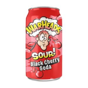 AMERICAN WARHEADS BLACK CHERRY SODA 12x330ML