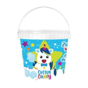 LOLLIBONI UNICORN COTTON CANDY BLUE TUB 12x50G