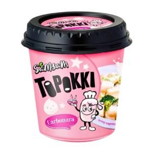 SAMSAM TOPOKKI KOREAN RICE CAKE CARBONARA 6x120G