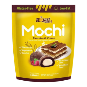 ROYAL MOCHI TIRAMISU & CREME 12X120G
