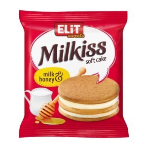 ELIT SWEETS CAKE MILKISS MILK & HONEY 18x42G