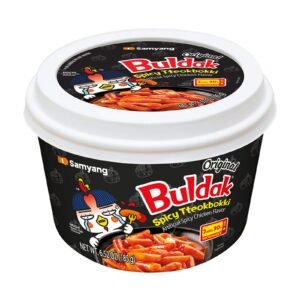 BULDAK HOT CHICKEN RICE CAKE BOWL (ORIGINAL) 16x185GR