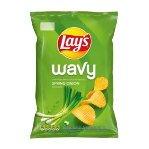 LAYS WAVY SPRING ONION 24x120G