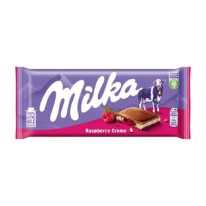 MILKA CHOCOLATE RASPBERRY 22x100G