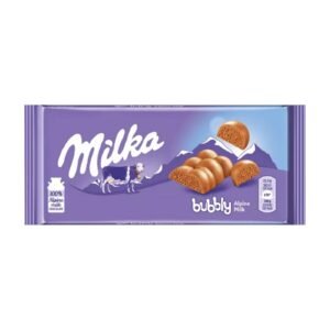 MILKA CHOCOLATE BUBBLY MILK 14x90G