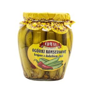 EDMAL OGORKI KONSERWOWE CHILI 6x720G