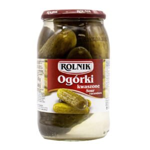 ROLNIK CUCUMBERS IN BRINE 6x900ML
