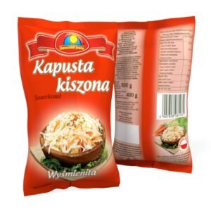 SLONECZNE KAPUSTA KISZONA POLE SAUERKRAUT BAG 24x500G