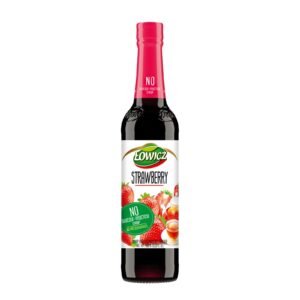 LOWICZ STRAWBERRY SYRUP 6x400ML
