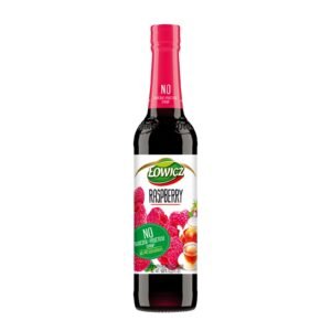 LOWICZ RASPBERRY SYRUP 6x400ML