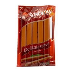 SOKOLOW HOTDOG CLASSIC PAROWKI KLASYCZNE 250G