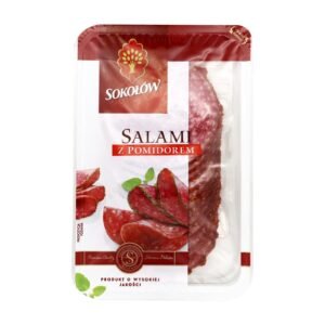 SOKOLOW SLICES - SALAMI WITH TOMATO SPRINKLE 100G