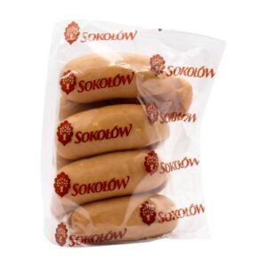 SOKOLOW SAUSAGE  PAROWKOWA PORK IN NAT.CASING 500G