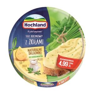 HOCHLAND BLOCK HERBS CHEESE 10x180G