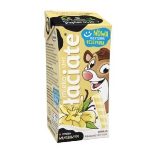 MLEKPOL FLAVOURED MILK LACIATE VANILLA 12x200ML