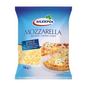 MLEKPOL GRATED MOZZARELLA CHEESE 12x150G