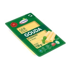MLEKPOL SLICE CHEESE GOUDA 12x150G