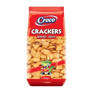 CROCO CRACKERS CHEESE 12x400G