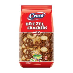 CROCO MIX CRAKERS & BREZEL 10x500G