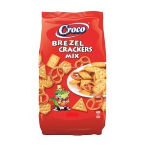CROCO MIX CRACKERS & BREZEL 12x250G