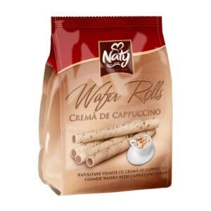 NATY PREMIUM WAFER ROLLS CAPPUCINNO 9x200G