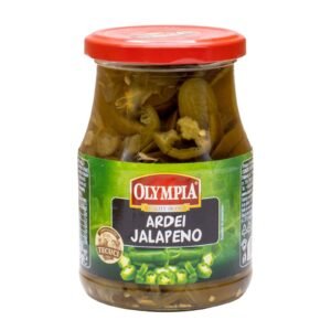 OLYMPIA JALAPENO HOT PEPERS IN VINEGAR 6x370ML