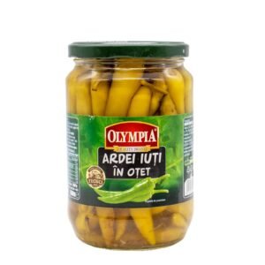 OLYMPIA HOT PEPPERS IN VINEGAR 6x314G