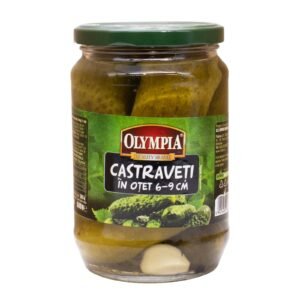OLYMPIA CUCUMBERS 6-9 IN VINEGAR 6x720ML