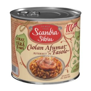 SCANDIA SIBIU CIOLAN CU FASOLE 6x400G