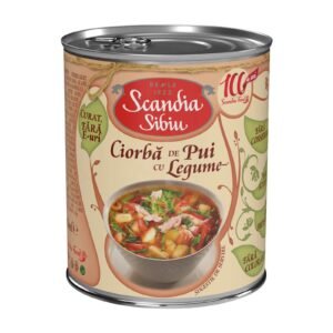 SCANDIA SIBIU CIORBA PUI LEGUME 6x400G