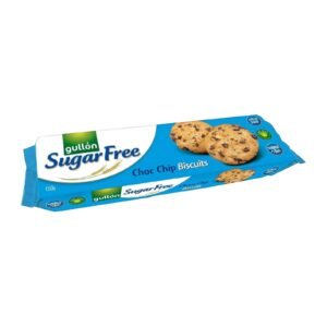 GULLON SUGAR FREE CHOCOCHIP BISCUITS 12x125G