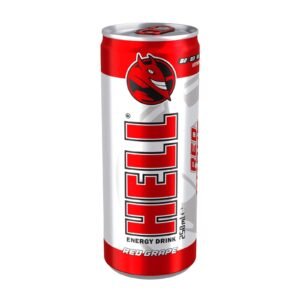 HELL ENERGY DRINK RED GRAPE 24x250ML