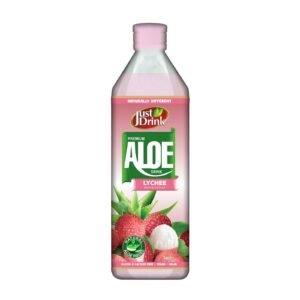 JUST DRINK ALEO VERA LYCHEE 12x500ML