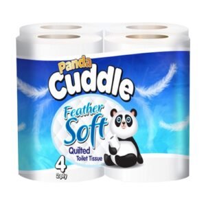 PANDA CUDDLE 2 PLY CLASSIC TOILET ROLLS 10x4 ROLLS